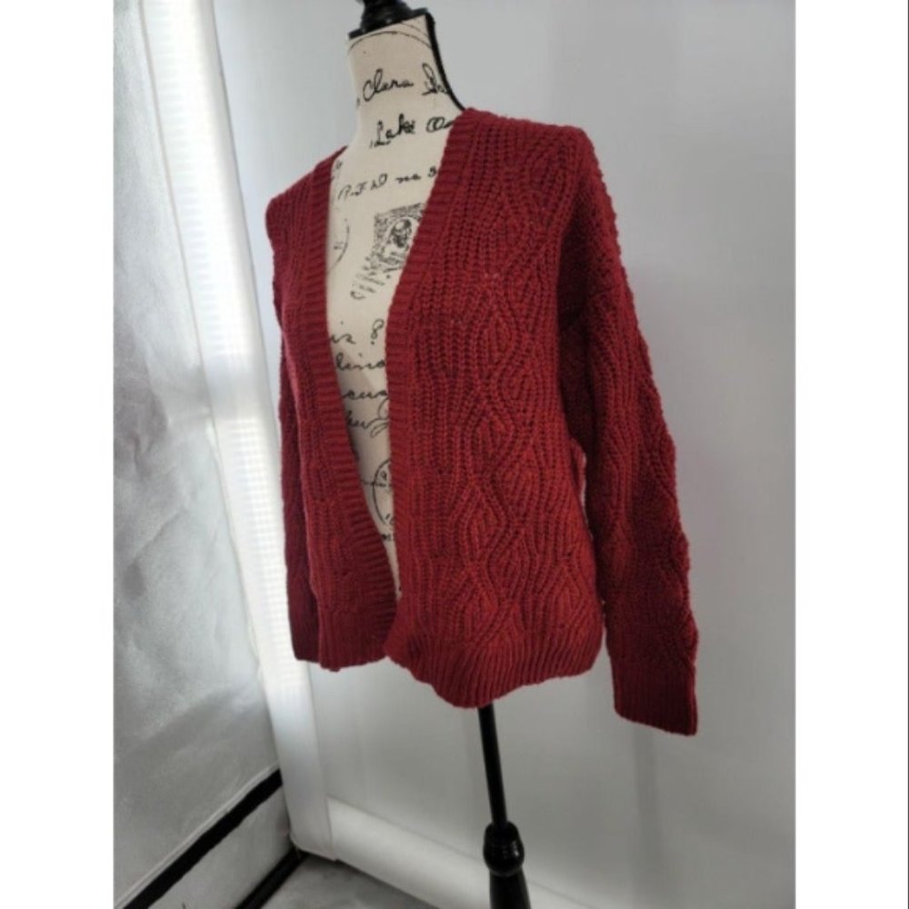 Universal Thread Womens Red Cardigan